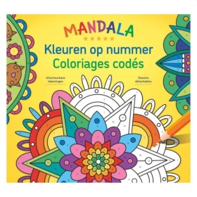 Vergroot Mandala Kleuren Op Nummer Mandala Kleuren Op Nummer