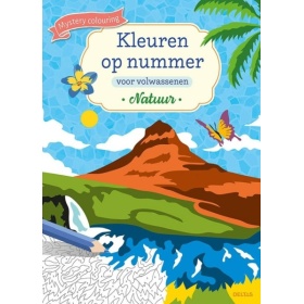 Vergroot Kleuren Op Nummer Voor Volwassenen Natuur Kleuren Op Nummer Voor Volwassenen Natuur