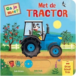 Kartonboekje Ga Je Mee? - Met De Tractor