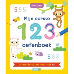 Mijn Eerste 123 Oefenboek (4-6 Jaar)