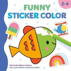 Funny Sticker Color (2-4 Jaar)