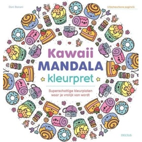 Kawaii Mandala Kleurpret
