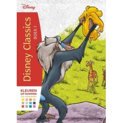 Disney Classics Boek 1 - Kleuren Op Nummer Voor Volwassenen