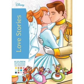 Vergroot Disney Love Stories - Kleuren Op Nummer Voor Volwassenen Disney Love Stories - Kleuren Op Nummer Voor Volwassenen