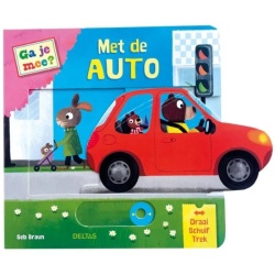 Kartonboek Ga Je Mee? - Met De Auto