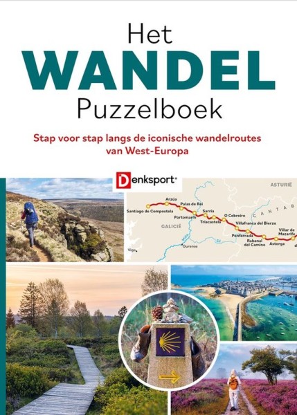 Denksport - Het Wandelpuzzelboek: West-europa