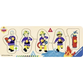 Vergroot Ravensburger Puzzel Sam En Zijn Vrienden (5 Stukjes) Ravensburger Puzzel Sam En Zijn Vrienden (5 Stukjes)