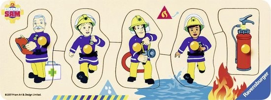 Ravensburger Puzzel Sam En Zijn Vrienden (5 Stukjes)