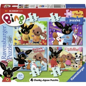 Vergroot Ravensburger Puzzel Bing Bunny (2+4+6+8) Ravensburger Puzzel Bing Bunny (2+4+6+8)