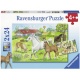 Ravensburger Puzzel op de Manege (2x24)