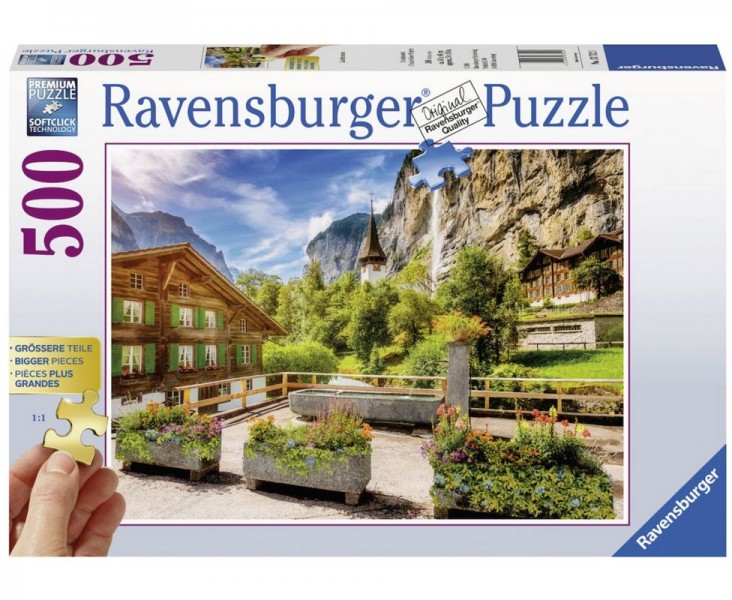 Ravensburger Puzzel Lauterbrunnen 500 ravensburger kopen in de aanbieding
