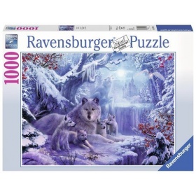 Vergroot Ravensburger Puzzel Wolven In De Winter (1000) Ravensburger Puzzel Wolven In De Winter (1000)