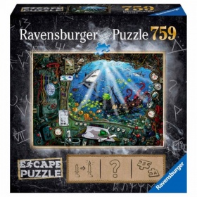 Vergroot Ravensburger Puzzel Escape De Onderzeeër (759) Ravensburger Puzzel Escape De Onderzeeër (759)