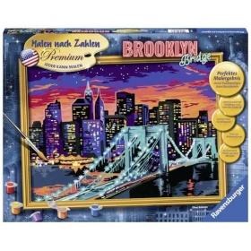 Vergroot Ravensburger Schilderen Op Nummer Brooklyn Bridge Ravensburger Schilderen Op Nummer Brooklyn Bridge