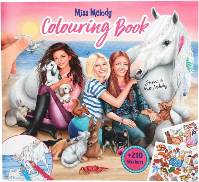 Miss Melody Kleurboek Met Dieren