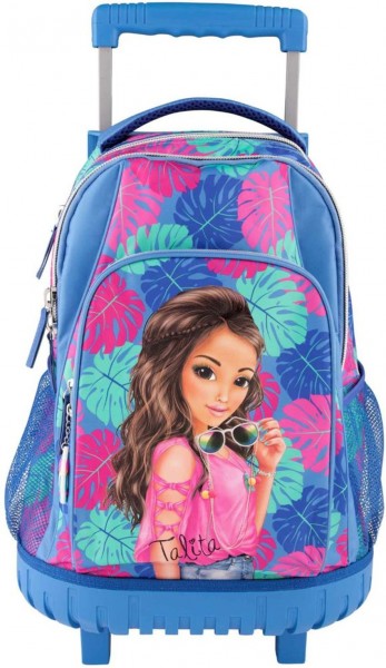 Depesche Topmodel Rugzaktrolley Tropical Blauw depesche kopen in de aanbieding