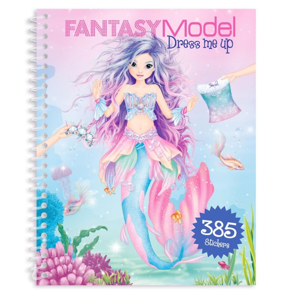 Depesche Topmodel Fantasy Model Dress Me Up Stickerbook depesche kopen in de aanbieding