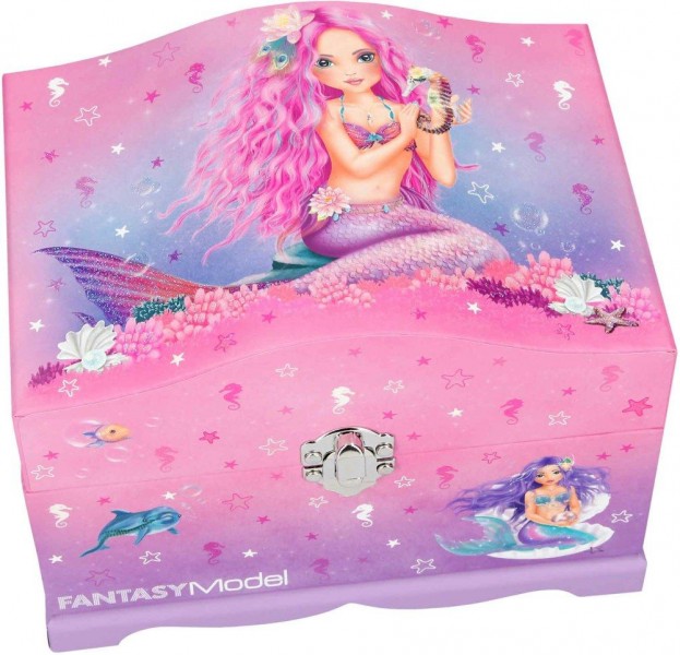 Depesche Topmodel Fantasy Model Sieradendoos Met Licht Mermaid depesche kopen in de aanbieding Depesche Topmodel Fantasy Model Sieradendoos Met Licht Mermaid depesche kopen in de aanbieding