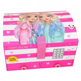 Vergroot TopModel Sieradendoos Met Code en geluid TopModel Sieradendoos Met Code en geluid