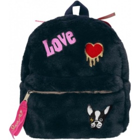 Vergroot Topmodel Dagrugzak Faux Fur Donkerblauw Topmodel Dagrugzak Faux Fur Donkerblauw