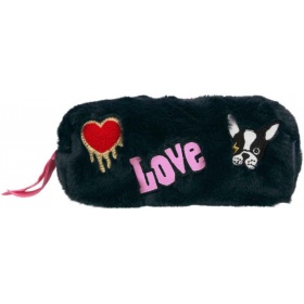 Vergroot Topmodel Etui Faux Fur Donkerblauw Topmodel Etui Faux Fur Donkerblauw