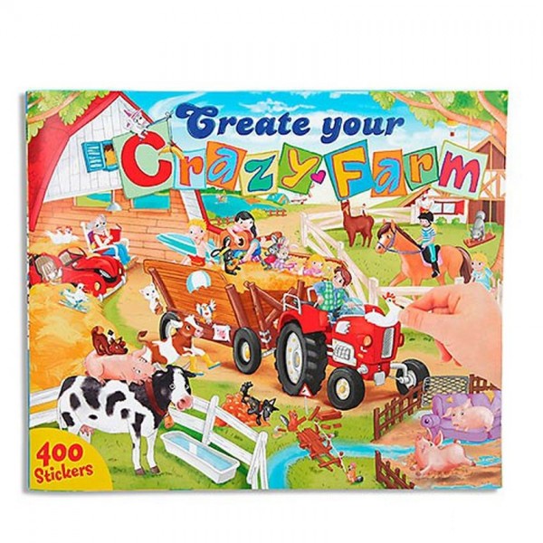 Create Your Crazy Farm Stickerboek