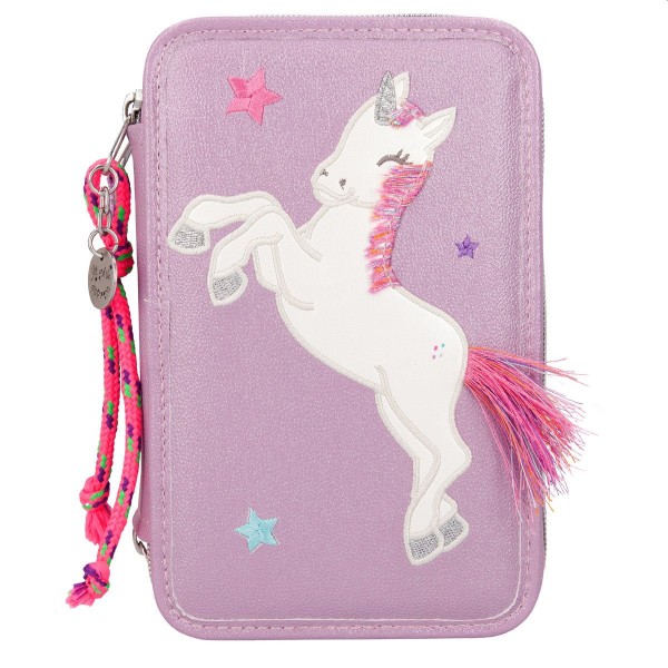 Ylvi en de Minimoomis 3-vaks Etui Glitter Naya