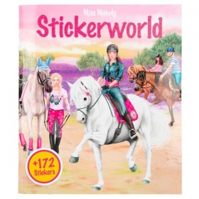 Vergroot Miss Melody Kleur- en Stickerboek Miss Melody Kleur- en Stickerboek