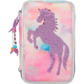 Vergroot Miss Melody 3-Vaks Etui Batik Miss Melody 3-Vaks Etui Batik
