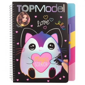 Topmodel Magic-Scratch Boek