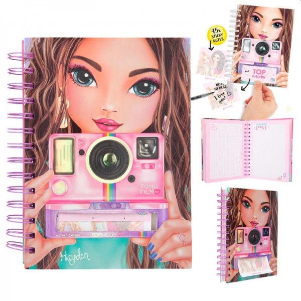 Topmodel Notitieboek met Selfie Notes Candy Cake