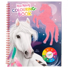 Vergroot Miss Melody Kleurboek met Pailletten Miss Melody Kleurboek met Pailletten