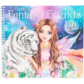 Top Model Create Your Fantasy Friend Kleurboek