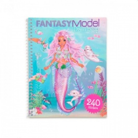 Fantasy Model Dress Me Up Stickerboek