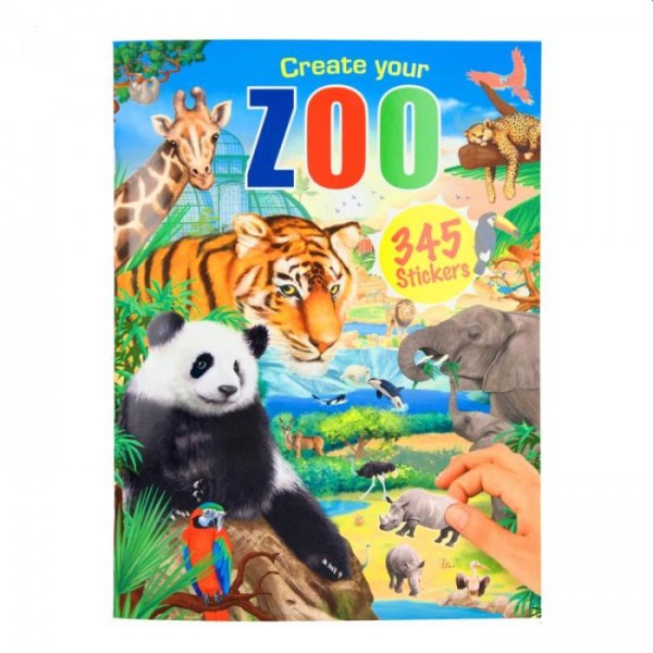 Missend zegen Premisse Create Your Zoo Stickerboek