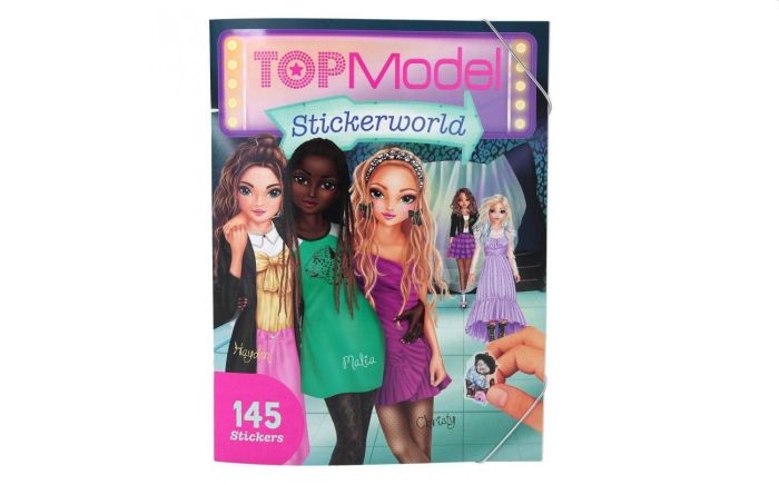 Topmodel Stickerworld Stickerboek