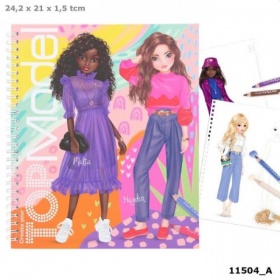 Vergroot Create Your Topmodel Kleurboek Create Your Topmodel Kleurboek