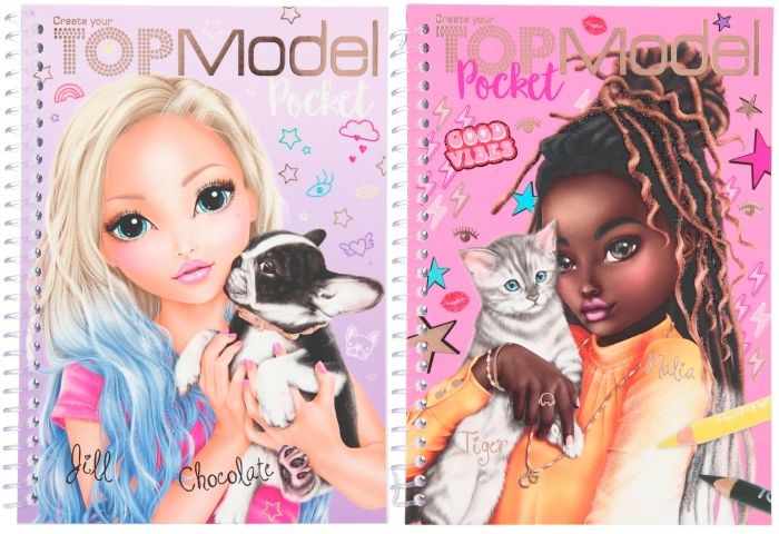 Topmodel Pocket Kleurboek