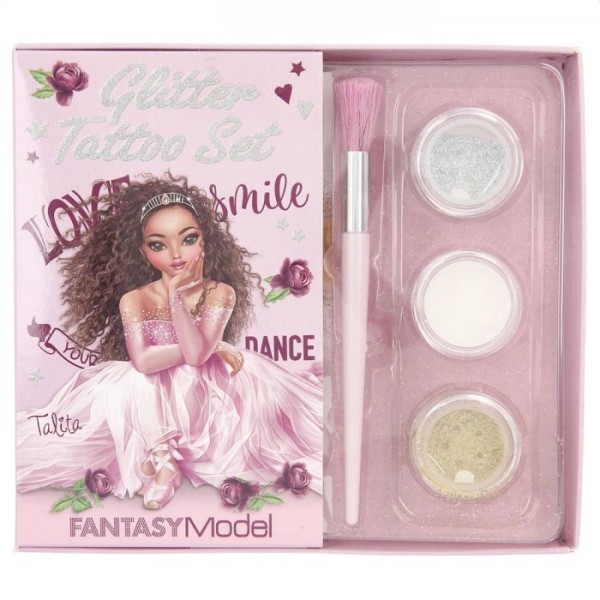 Topmodel Glitter Tattoo Set Ballet