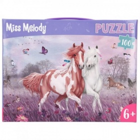 Vergroot Miss Melody Puzzel 100 Stukjes Miss Melody Puzzel 100 Stukjes