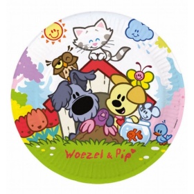 Vergroot Woezel & Pip Borden 8 Stuks Woezel & Pip Borden 8 Stuks