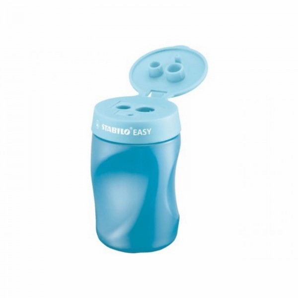 Puntenslijper Stabilo Easy 4502-2 rechtshandiig blauw