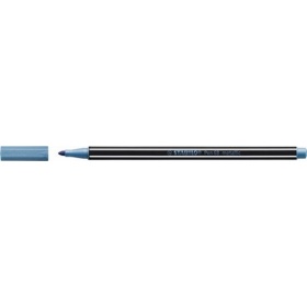 Stabilo pen 68 metallic blauw