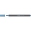 Stabilo pen 68 metallic blauw