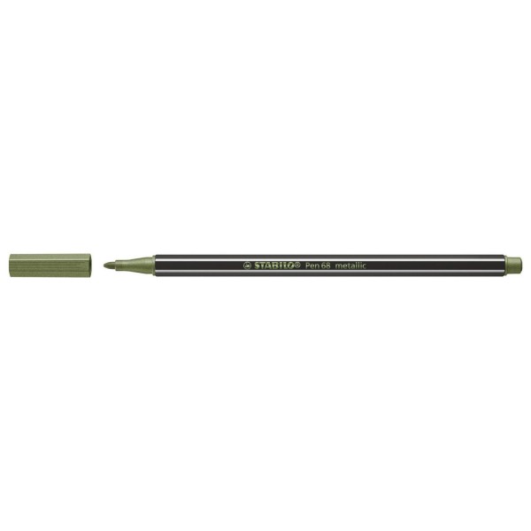 Viltstift STABILO Pen 68843 metallic lichtgroen