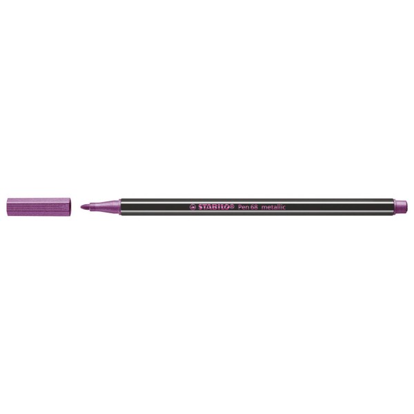 Viltstift STABILO Pen 68856 metallic roze