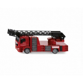 Vergroot 2114 Siku MAN Brandweerwagen met Draaibare Ladder 2114 Siku MAN Brandweerwagen met Draaibare Ladder