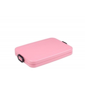 Vergroot Mepal Lunchbox Take A Break Flat Nordic Pink Mepal Lunchbox Take A Break Flat Nordic Pink
