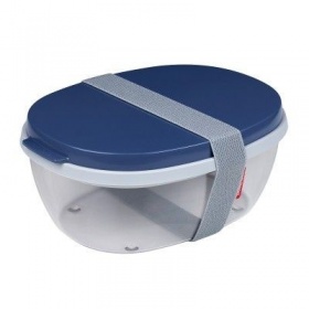 Mepal Salade box Ellipse denim