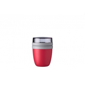 Vergroot Mepal Lunchpot Ellipse Mini Nordic Red Mepal Lunchpot Ellipse Mini Nordic Red